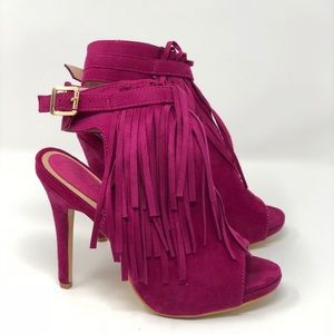 Bella Vita Pink Heels, Size 9, VGUC